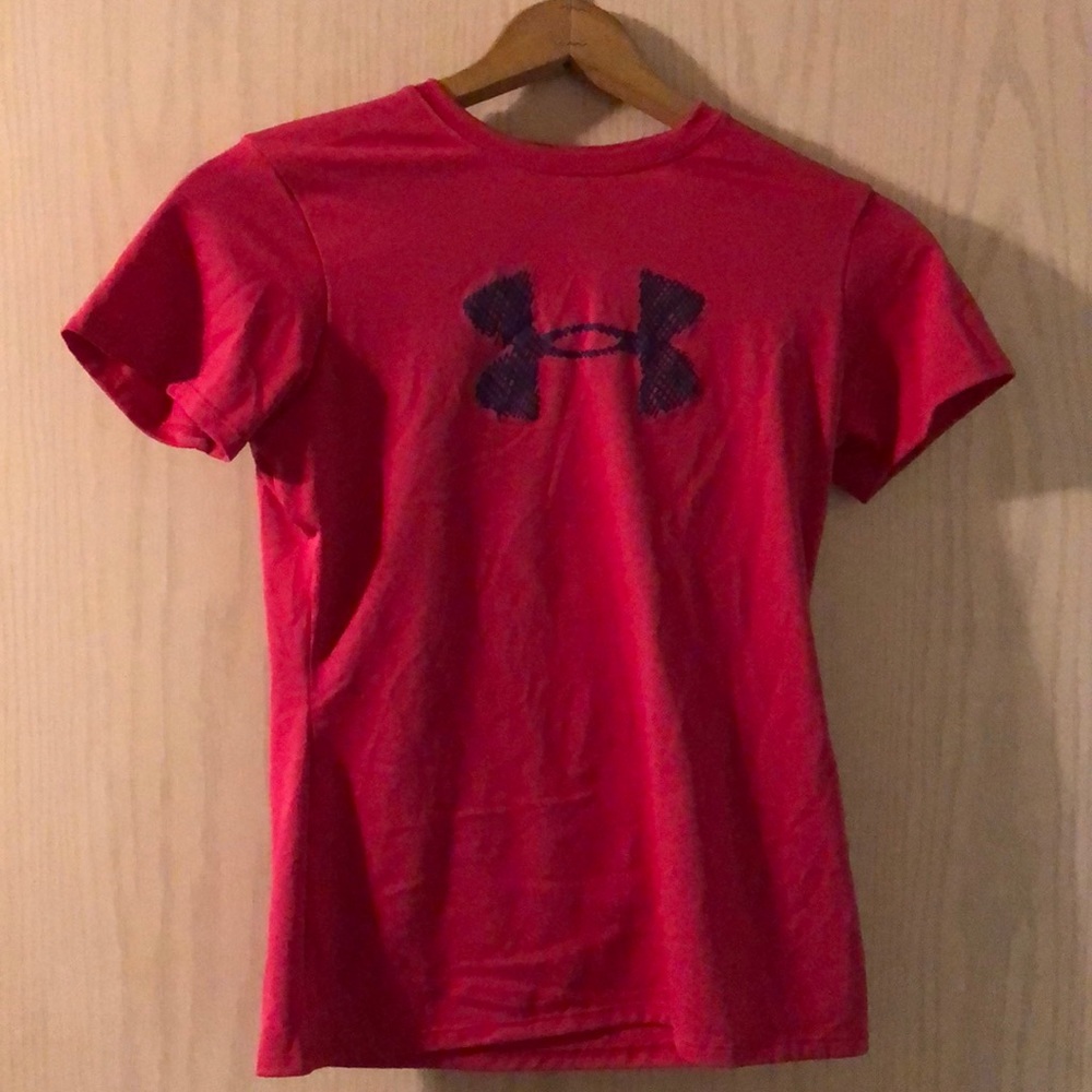 Red Under Armour XS Heat Gear